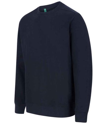 Henbury Unisex Sustainable Sweatshirt - NAV - XXL